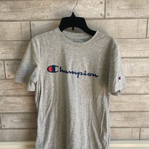 Gray champion T-shirt
